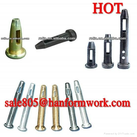 Concrete Form Accessories Standard Pin Straight Wedge Curved Wedge