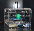 CTC Mercury 3D printer Transparent Casing with dual-nozzle SD card 2 Roll ABS 2