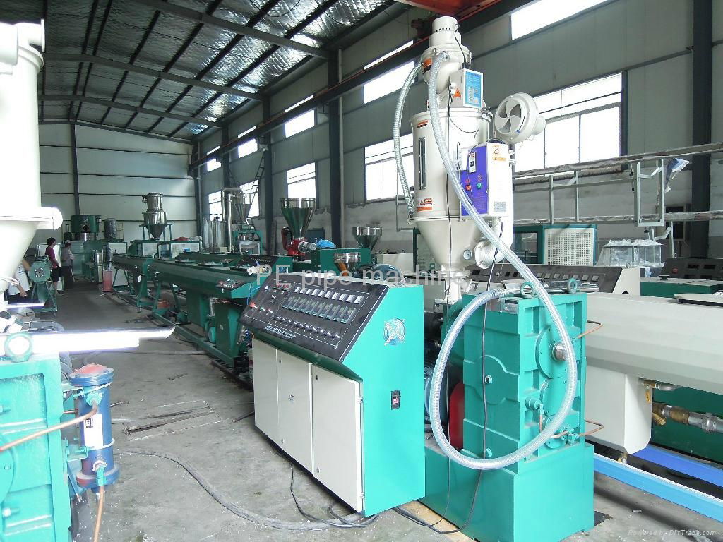 PE pipe machine