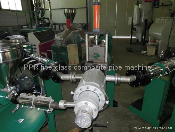 PPR fiberglass composite pipe machine