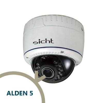 	SICNT | ALDEN 5 - Smart HD-SDI Vandalproof IR Dome Camera