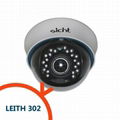 SICNT | LEITH 302 Compact 3-Axis Plastic Varifocal IR Dome Camera 1