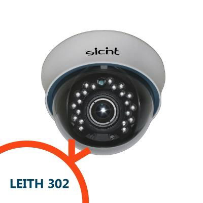 SICNT | LEITH 302 Compact 3-Axis Plastic Varifocal IR Dome Camera