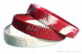 Silicone Bracelets with printing logo 2