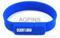 Silicone Bracelets with printing logo 3