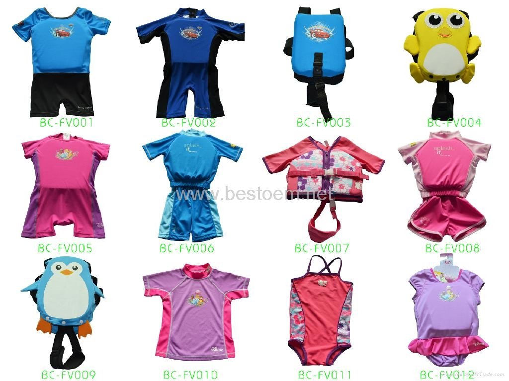 Kids Floatation Vest Various Design