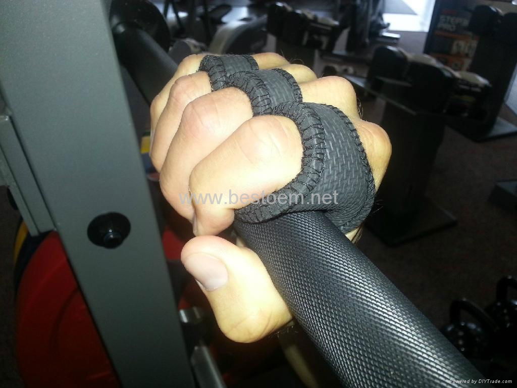 Neoprene Weight Lifting Gloves Grip Pads 2