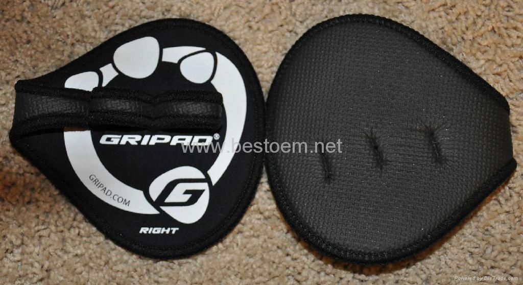 Neoprene Weight Lifting Gloves Grip Pads 3