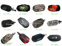 Neoprene Paintball Tank Covers Pouches Bottle Gloves