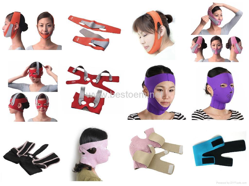 Face Sauna Belt mask strap wraps for her