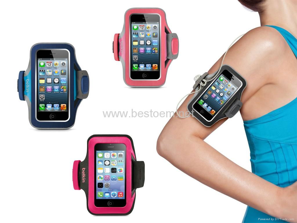 Neoprene workout active armband for iphone and samsung 4