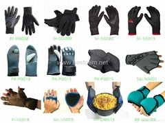 Neoprene Gloves for Watersports and Household