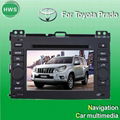 Central multimedia for Toyota Prado 1