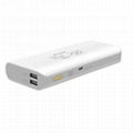 Backup battery charger power banks with 11000mAh 1