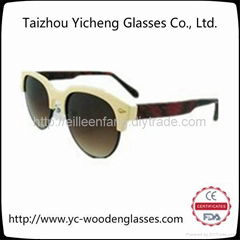 Fashion men and women sunglasses,wood glassesFS2006S