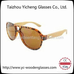 Fashion men and women sunglasses,wood glassesYS0201