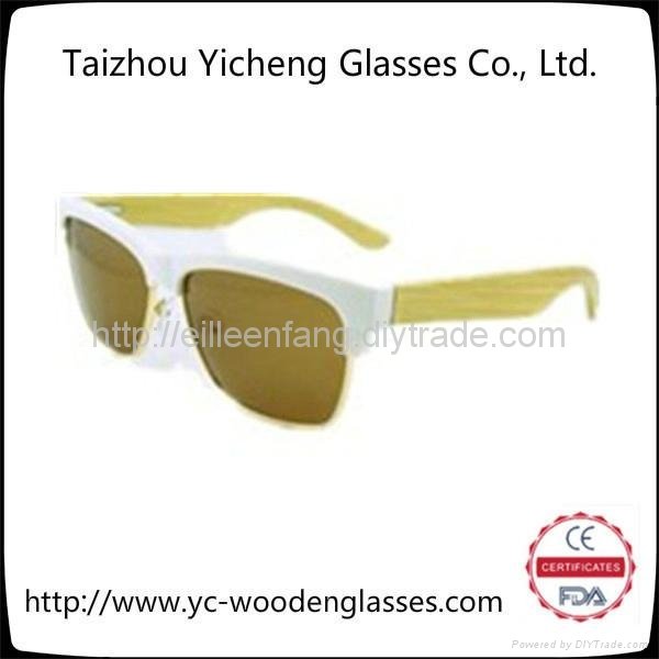 Fashion men and women sunglasses,wood glassesYS0210
