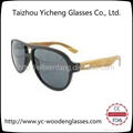 Fashion men and women sunglasses,wood