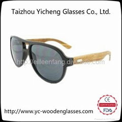 Fashion men and women sunglasses,wood glasses YS0211