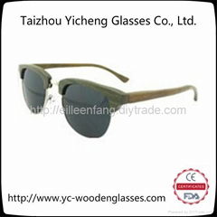 Fashion men and women sunglasses,wood glasses FS1411