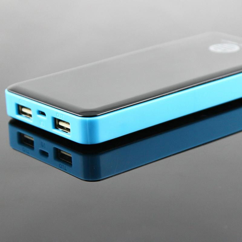 High Quality 4 LED Li Polymer Mobile Power Bank 4