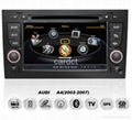 Car DVD Player For Audi A4 With GPS Navi Radio BT iPod 3G WIFI 1