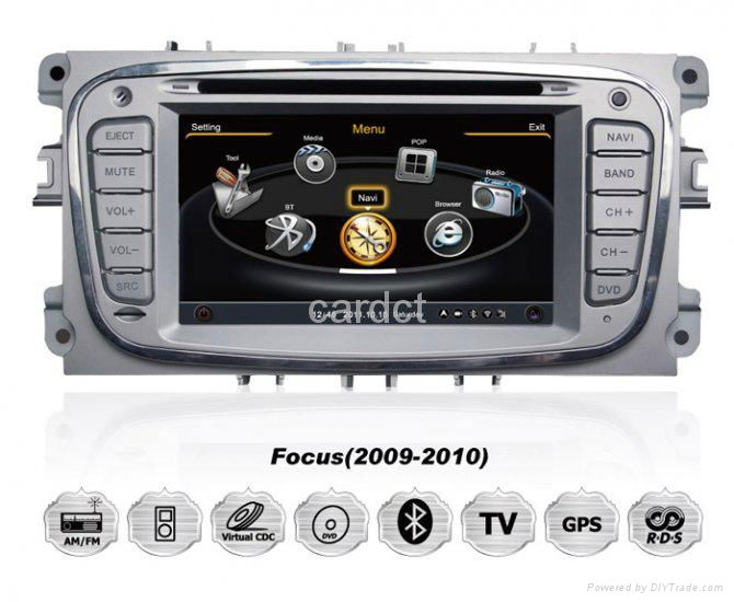 Car DVD Player For Ford Focus With GPS Navi Radio BT iPod 3G WIFI