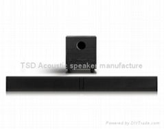 Powered bluetooth Sound bar with subwoofer