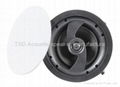 ICM-61F 6.5" 2-way & 2 piece frame In-celing speaker with magnetic grill 1