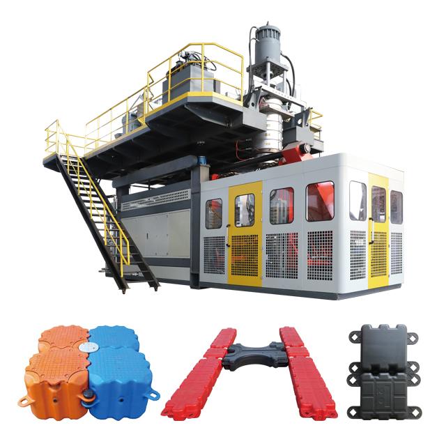 plastic floating pontoon dock blow molding machine