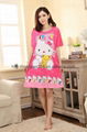 retail cartoon mouse sleepwear suit nighties lovely girl students 1pcs 1