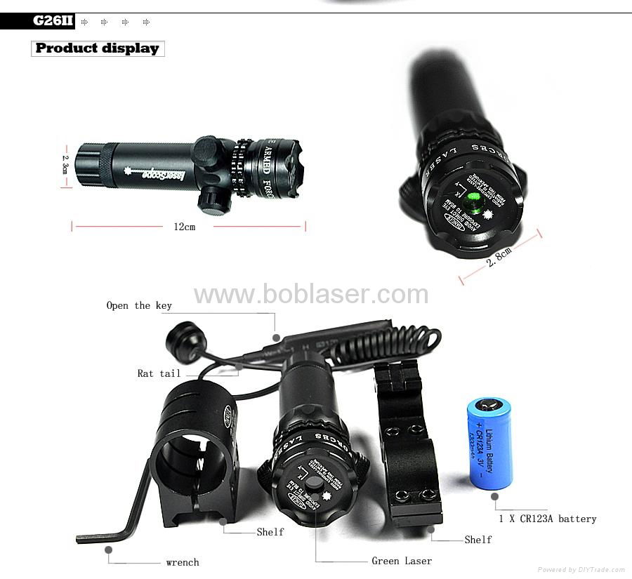 Green Laser Sight Scope for Rifles 3