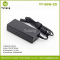 Hot sales 90W universal laptop adapter with automatic 1