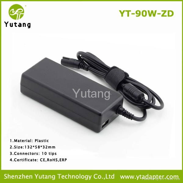 Hot sales 90W universal laptop adapter with automatic