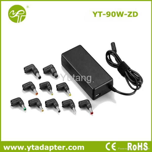 Hot sales 90W universal laptop adapter with automatic 2