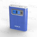 DOCA D568 dual usb portable charger power bank 12000mAh mobile power bank   2