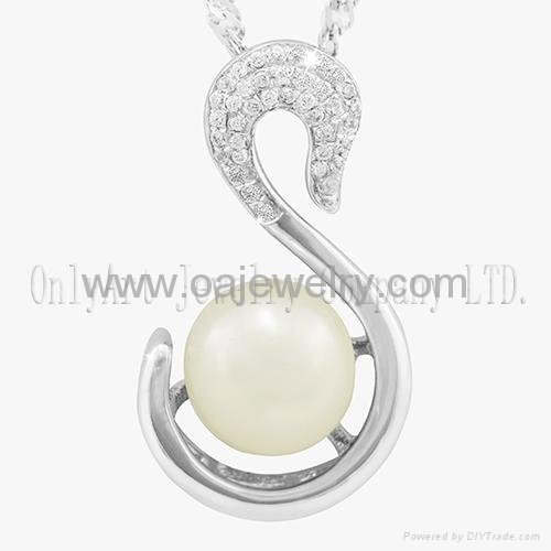 gemstone silver fashion jewelry pendant 3