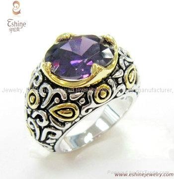 Brass jewelry Designer inspired ring