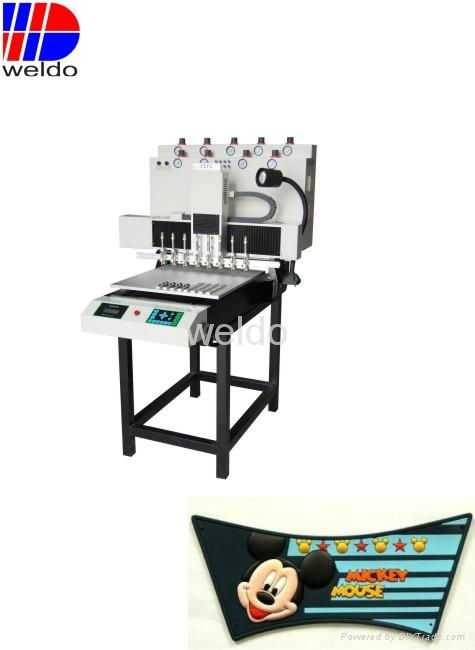PVC labelling machine for Sliper uppers 2