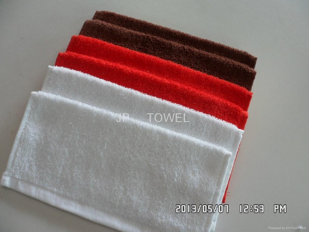 100%棉全棉素色活性染色小方巾