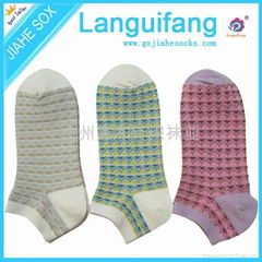 Women combed cotton thick knitting socks