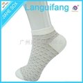 Women combed cotton thick knitting socks 5