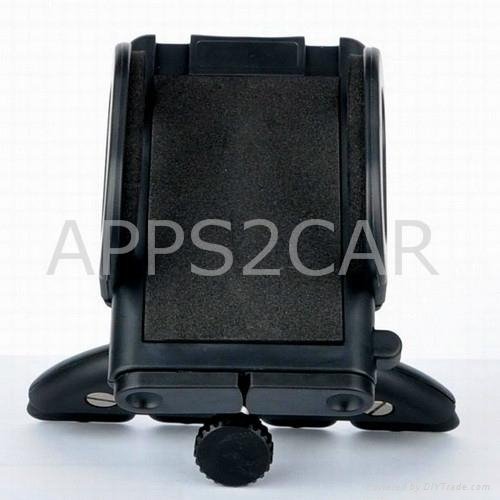 APPS2CAR Apple iPhone Smartphone GPS PDA MP3 MP4 Car Mount CD Dock Cell Holder   3