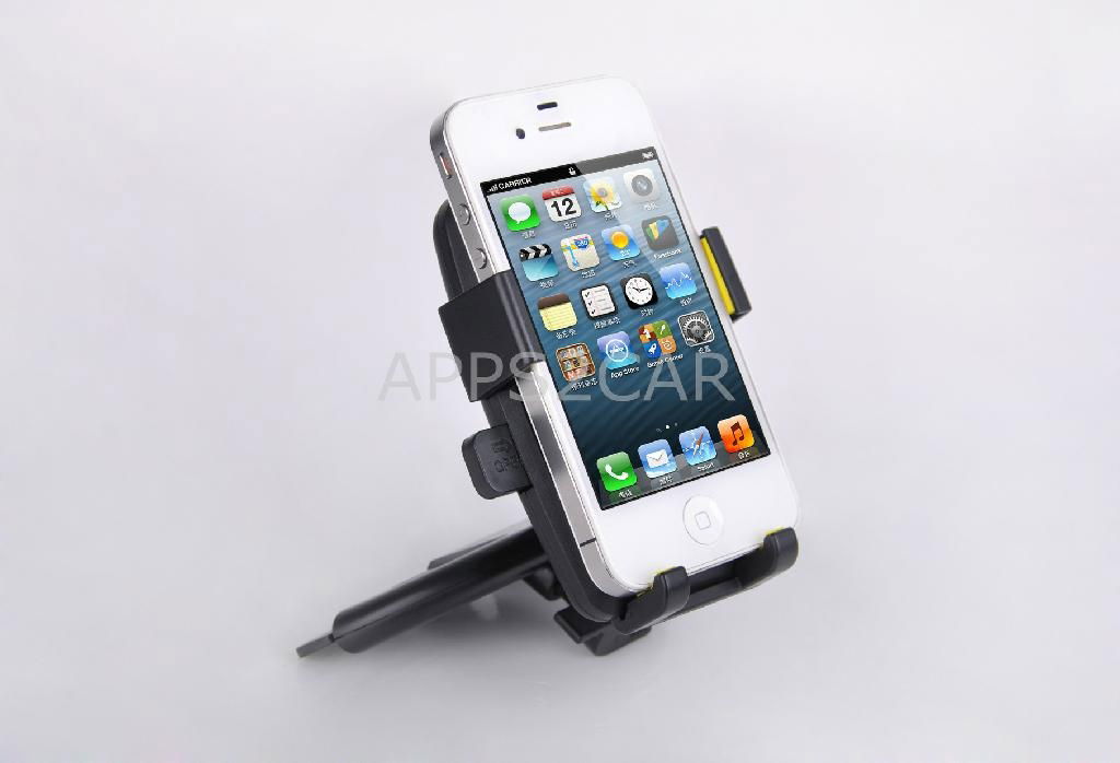 UNIVERSAL Car CD Slot Dash Mount Holder Dock Android Phone iPod iPhone GPS 