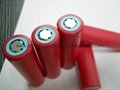 18650 SANYO rechargeable battery UR18650FM cell 2600mah 3.7V