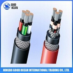 IEC standard armored shielded marine electric cable wire