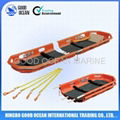 Foldable basket type rescue stretcher