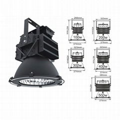 400w cree led high bay light IP65 high bay 400w cree