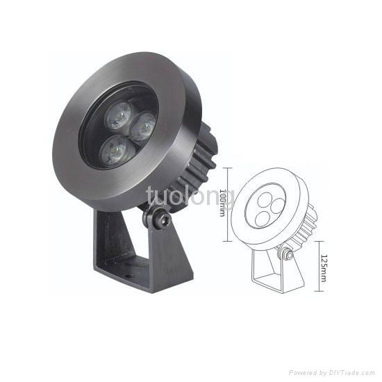 IP68 RGB 3w led underwater light 2