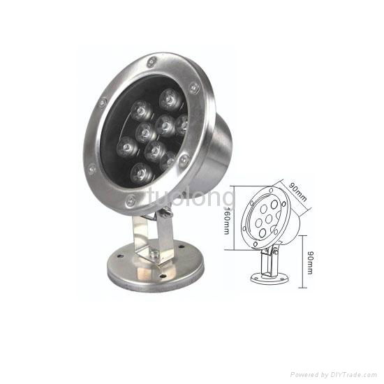 IP68 RGB 3w led underwater light 5